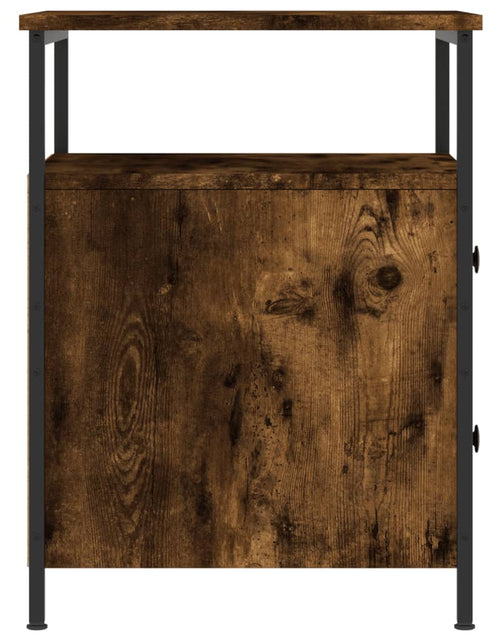 Încărcați imaginea în vizualizatorul Galerie, Noptiere, 2 buc., stejar fumuriu, 44x45x60 cm, lemn compozit - Lando
