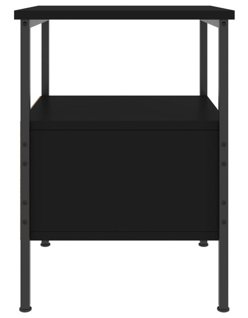 Загрузите изображение в средство просмотра галереи, Noptieră, negru, 34x36x50 cm, lemn compozit - Lando

