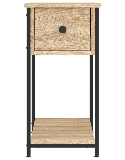 Загрузите изображение в средство просмотра галереи, Noptieră, stejar sonoma, 30x60x60 cm, lemn prelucrat - Lando
