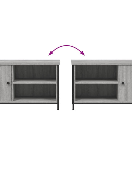 Încărcați imaginea în vizualizatorul Galerie, Comodă TV, gri sonoma, 80x40x50 cm, lemn compozit Lando - Lando
