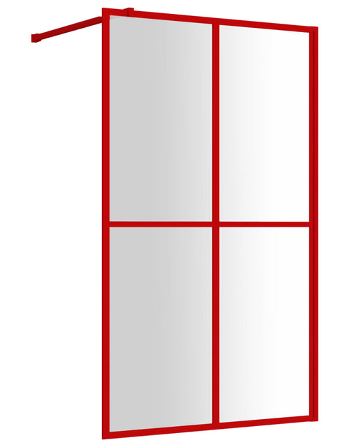 Загрузите изображение в средство просмотра галереи, Paravan de duș walk-in roșu 118x195 cm sticlă ESG transparentă Lando - Lando
