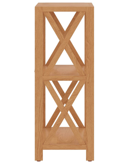 Încărcați imaginea în vizualizatorul Galerie, Raft cu 3 niveluri, 40x30x78 cm, lemn masiv de stejar - Lando
