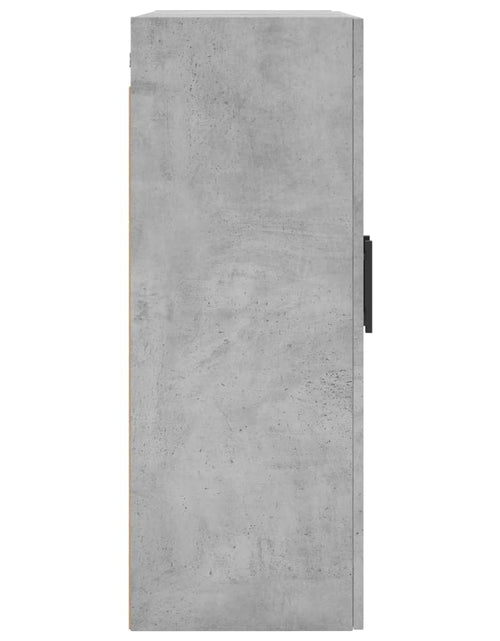 Загрузите изображение в средство просмотра галереи, Dulap cu montaj pe perete, gri beton, 69,5x34x90 cm Lando - Lando
