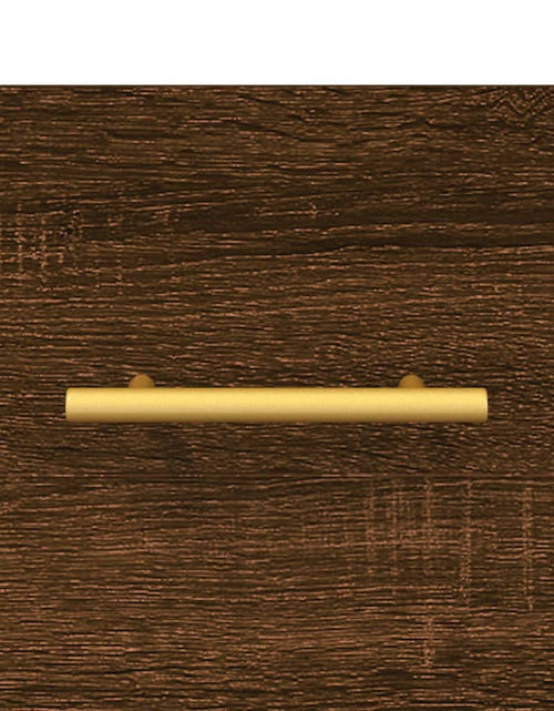 Încărcați imaginea în vizualizatorul Galerie, Dulap TV stejar maro 102x36x50 cm, lemn prelucrat Lando - Lando
