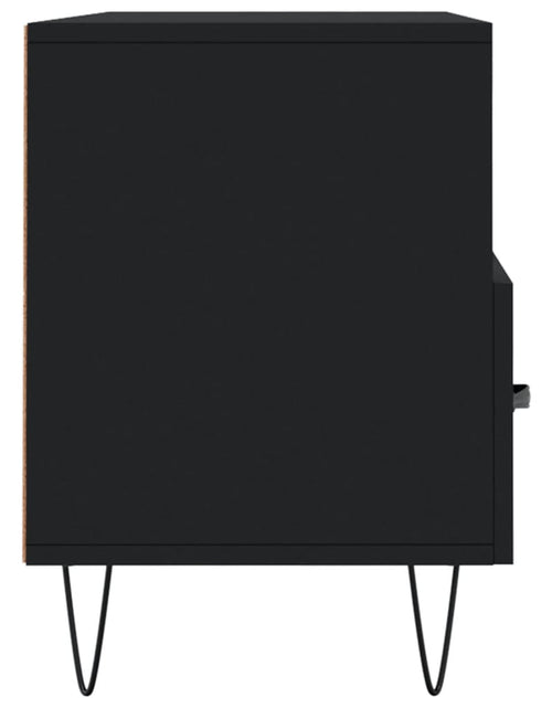 Загрузите изображение в средство просмотра галереи, Dulap TV, negru, 102x36x50 cm, lemn prelucrat Lando - Lando
