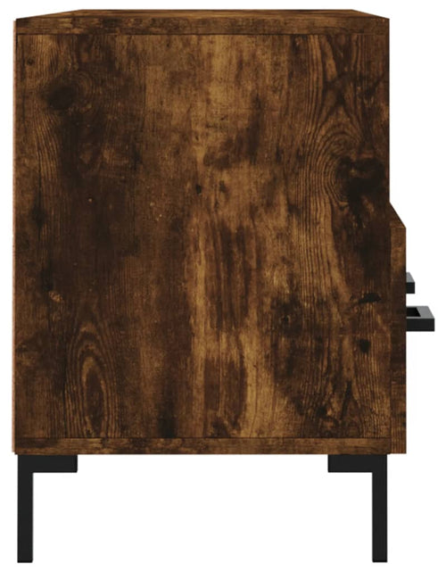 Загрузите изображение в средство просмотра галереи, Dulap TV stejar afumat, 102x36x50 cm, lemn prelucrat Lando - Lando

