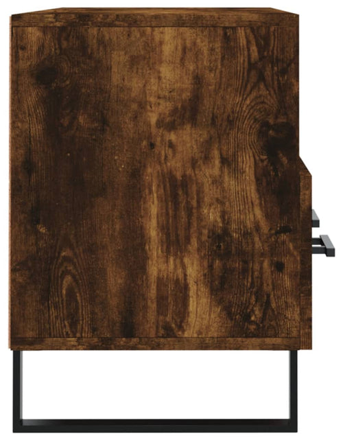 Загрузите изображение в средство просмотра галереи, Dulap TV stejar afumat, 102x36x50 cm, lemn prelucrat Lando - Lando
