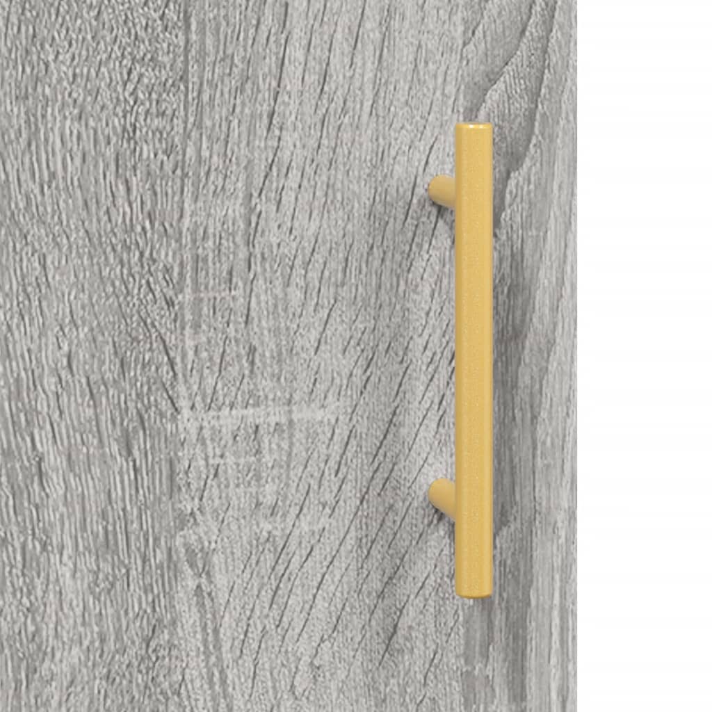 Birou, gri sonoma, 140x50x75 cm, lemn compozit - Lando