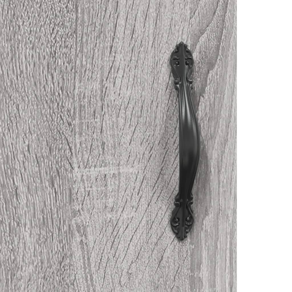 Birou, gri sonoma, 140x50x75 cm, lemn compozit - Lando