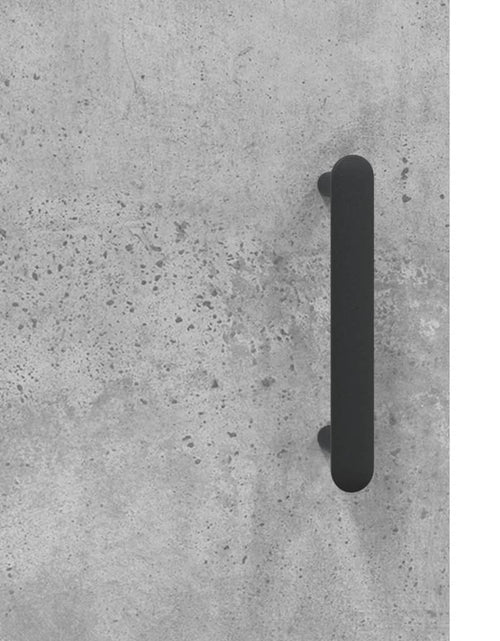 Încărcați imaginea în vizualizatorul Galerie, Birou, gri beton, 140x50x75 cm, lemn compozit - Lando
