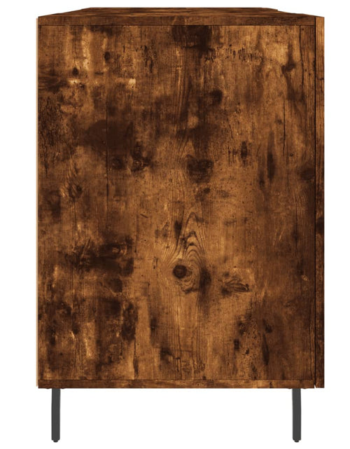 Загрузите изображение в средство просмотра галереи, Birou, stejar afumat, 140x50x75 cm, lemn compozit - Lando
