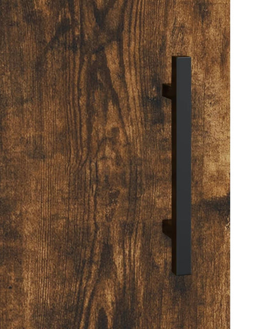Încărcați imaginea în vizualizatorul Galerie, Birou, stejar afumat, 140x50x75 cm, lemn compozit - Lando
