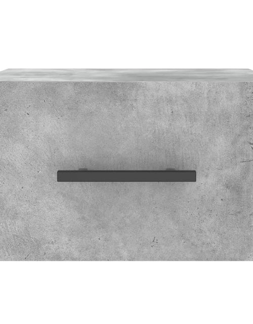 Загрузите изображение в средство просмотра галереи, Noptieră de perete, gri beton, 35x35x20 cm - Lando
