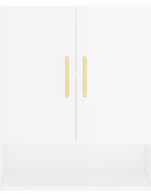 Загрузите изображение в средство просмотра галереи, Dulap de perete, alb extralucios, 60x31x70 cm, lemn prelucrat - Lando
