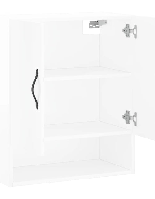 Încărcați imaginea în vizualizatorul Galerie, Dulap de perete, alb extralucios, 60x31x70 cm, lemn prelucrat - Lando
