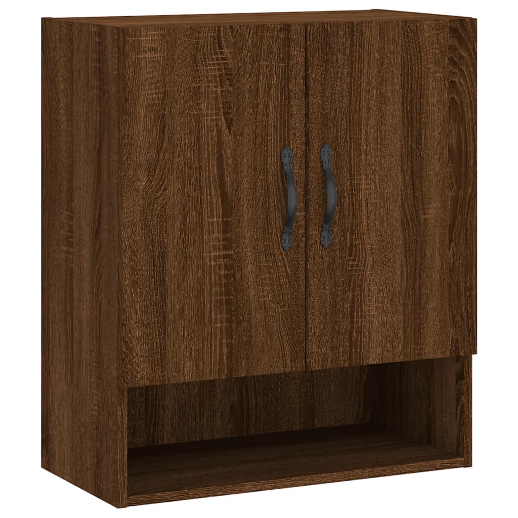 Dulap de perete, stejar maro, 60x31x70 cm, lemn compozit - Lando