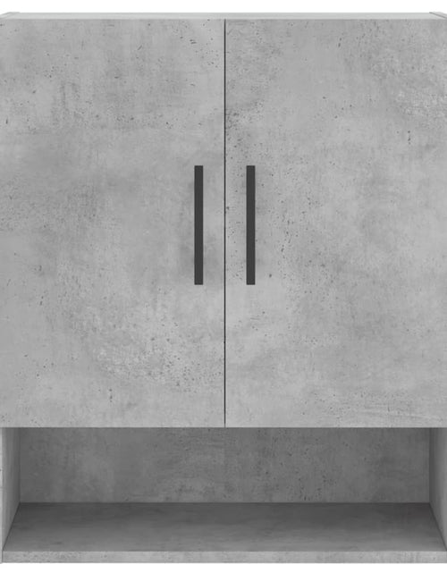 Încărcați imaginea în vizualizatorul Galerie, Dulap de perete, gri beton, 60x31x70 cm, lemn compozit - Lando
