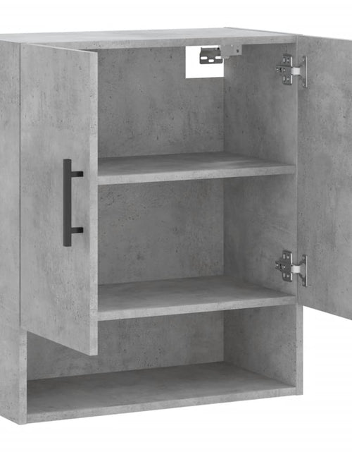 Загрузите изображение в средство просмотра галереи, Dulap de perete, gri beton, 60x31x70 cm, lemn compozit - Lando

