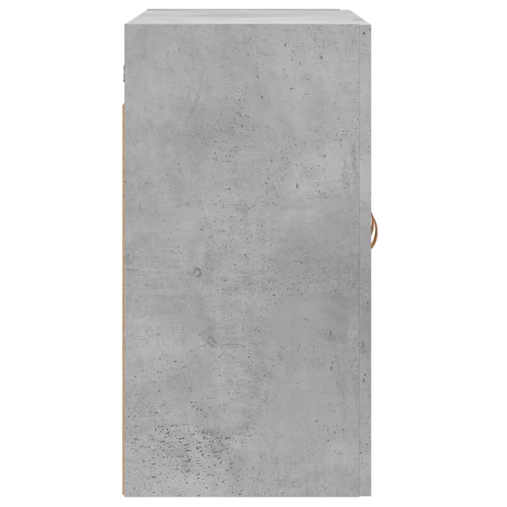 Dulap de perete, gri beton, 60x31x60 cm, lemn compozit - Lando