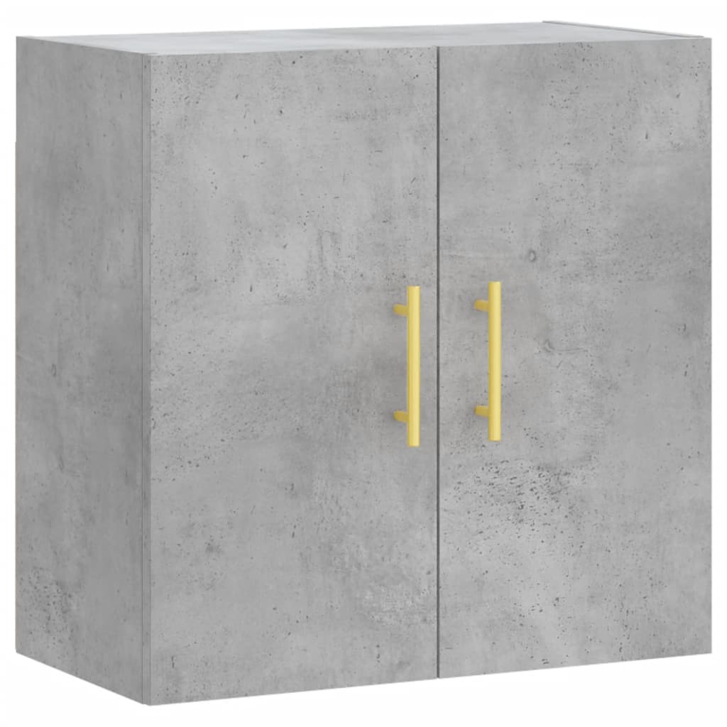 Dulap de perete, gri beton, 60x31x60 cm, lemn compozit - Lando