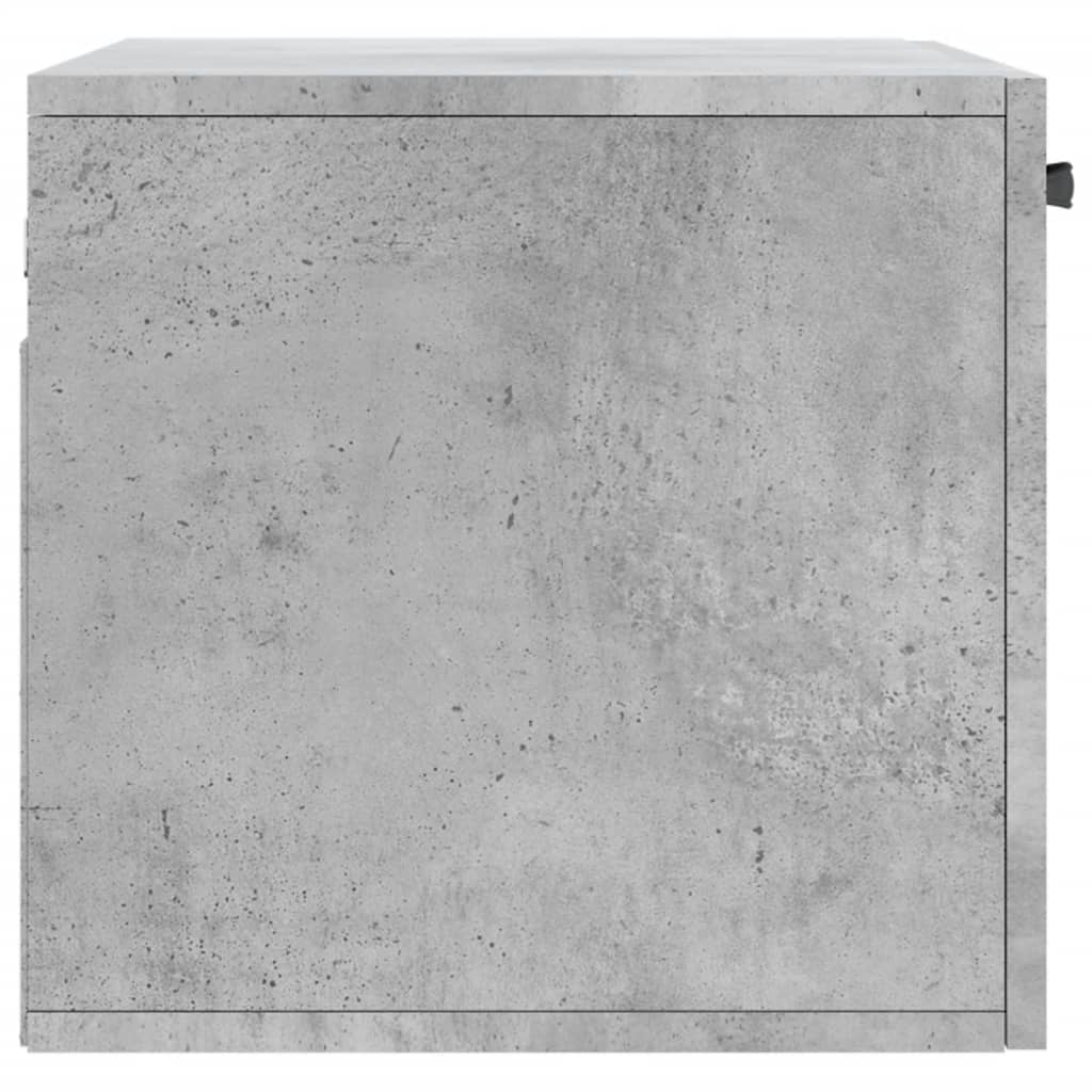 Dulap de perete, gri beton, 60x36,5x35 cm, lemn prelucrat - Lando