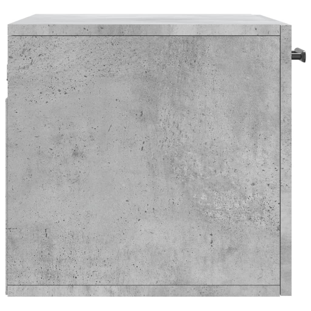 Dulap de perete, gri beton, 60x36,5x35 cm, lemn prelucrat - Lando