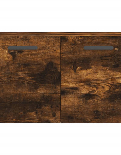 Загрузите изображение в средство просмотра галереи, Dulap de perete, stejar fumuriu, 60x36,5x35 cm, lemn prelucrat - Lando
