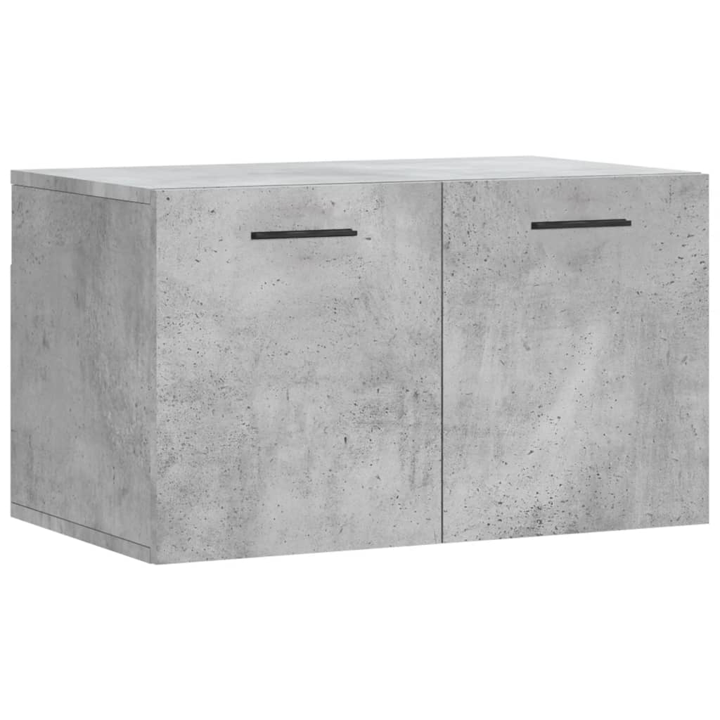 Dulap de perete, gri beton, 60x36,5x35 cm, lemn prelucrat - Lando