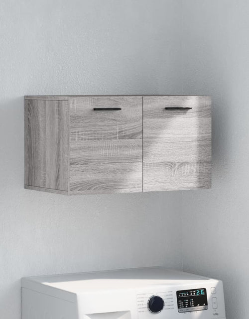 Încărcați imaginea în vizualizatorul Galerie, Dulap de perete, gri sonoma, 60x36,5x35 cm, lemn prelucrat - Lando

