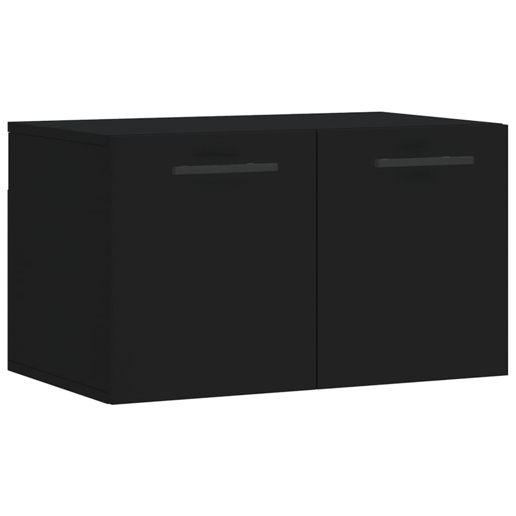 Dulap de perete, negru, 60x36,5x35 cm, lemn prelucrat - Lando