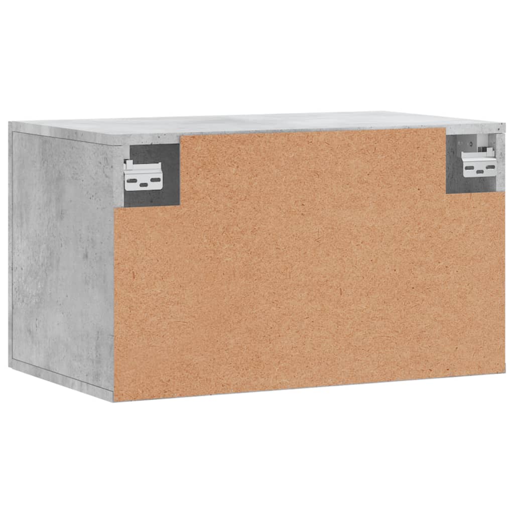 Dulap de perete, gri beton, 60x36,5x35 cm, lemn prelucrat - Lando