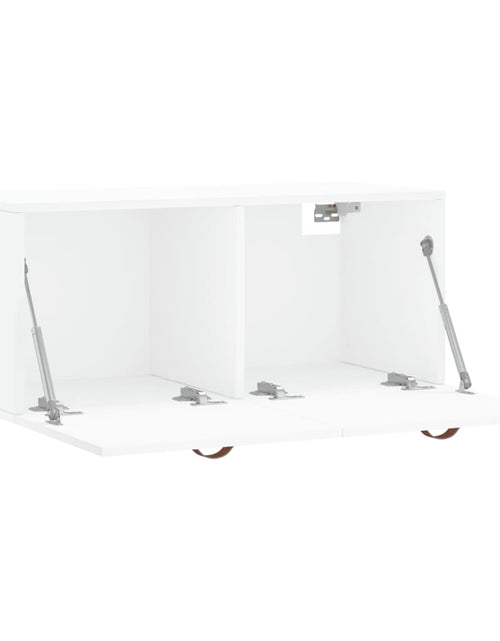 Încărcați imaginea în vizualizatorul Galerie, Dulap de perete, alb, 80x36,5x35 cm, lemn compozit - Lando
