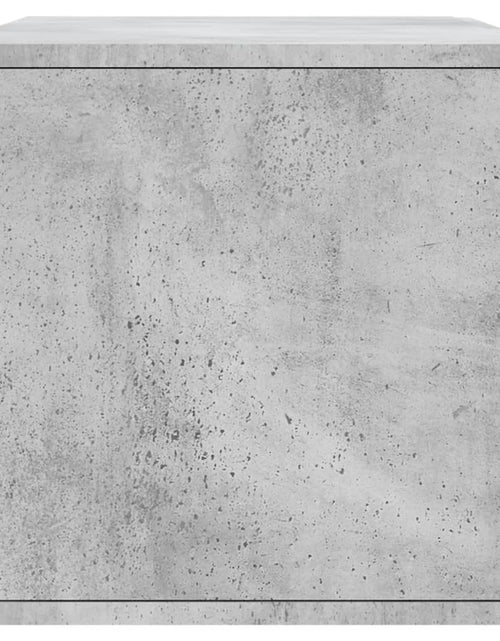 Încărcați imaginea în vizualizatorul Galerie, Dulap de perete, gri beton, 80x36,5x35 cm, lemn compozit - Lando
