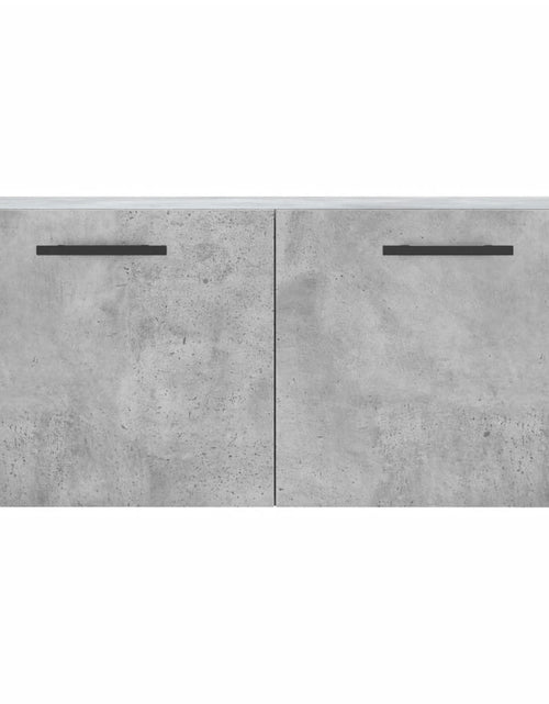 Загрузите изображение в средство просмотра галереи, Dulap de perete, gri beton, 80x36,5x35 cm, lemn compozit - Lando
