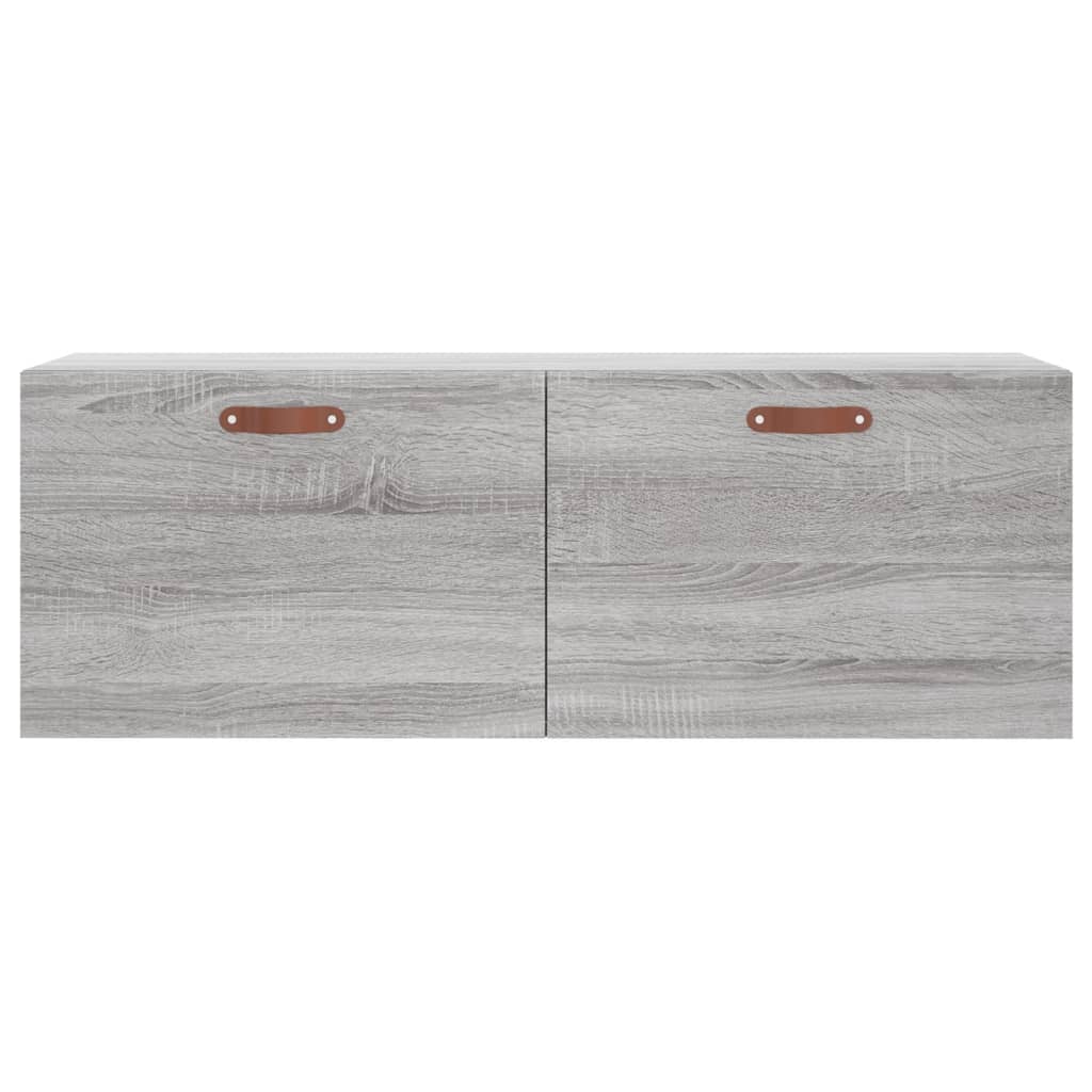 Dulap de perete, gri sonoma, 100x36,5x35 cm, lemn prelucrat - Lando