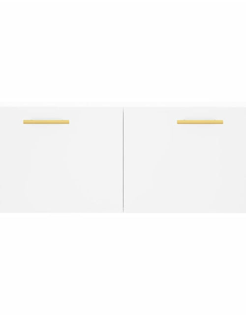 Încărcați imaginea în vizualizatorul Galerie, Dulap de perete, alb, 100x36,5x35 cm, lemn compozit - Lando
