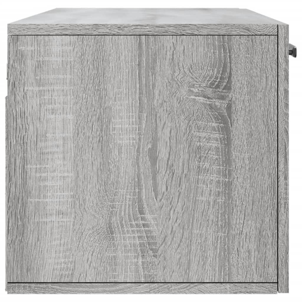 Dulap de perete, gri sonoma, 100x36,5x35 cm, lemn prelucrat - Lando