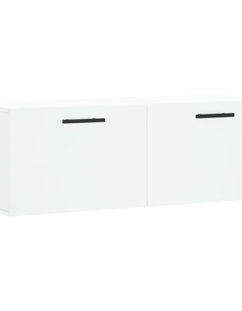 Încărcați imaginea în vizualizatorul Galerie, Dulap de perete, alb, 100x36,5x35 cm, lemn compozit - Lando
