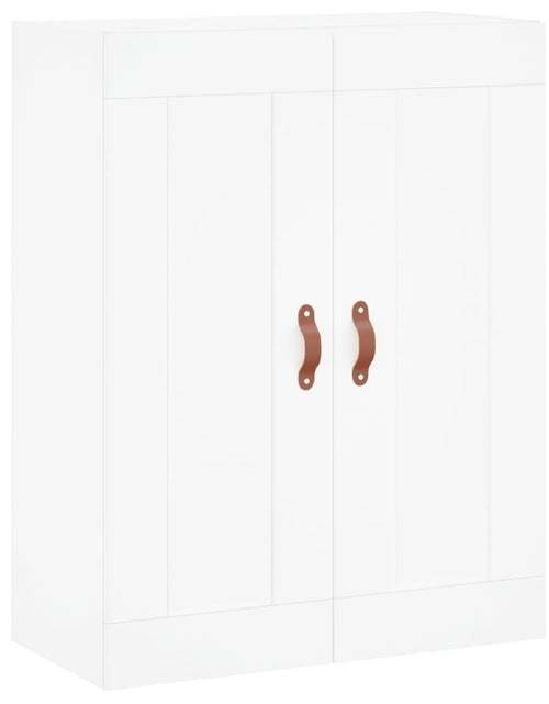 Загрузите изображение в средство просмотра галереи, Dulap montat pe perete, alb, 69,5x34x90 cm, lemn prelucrat Lando - Lando
