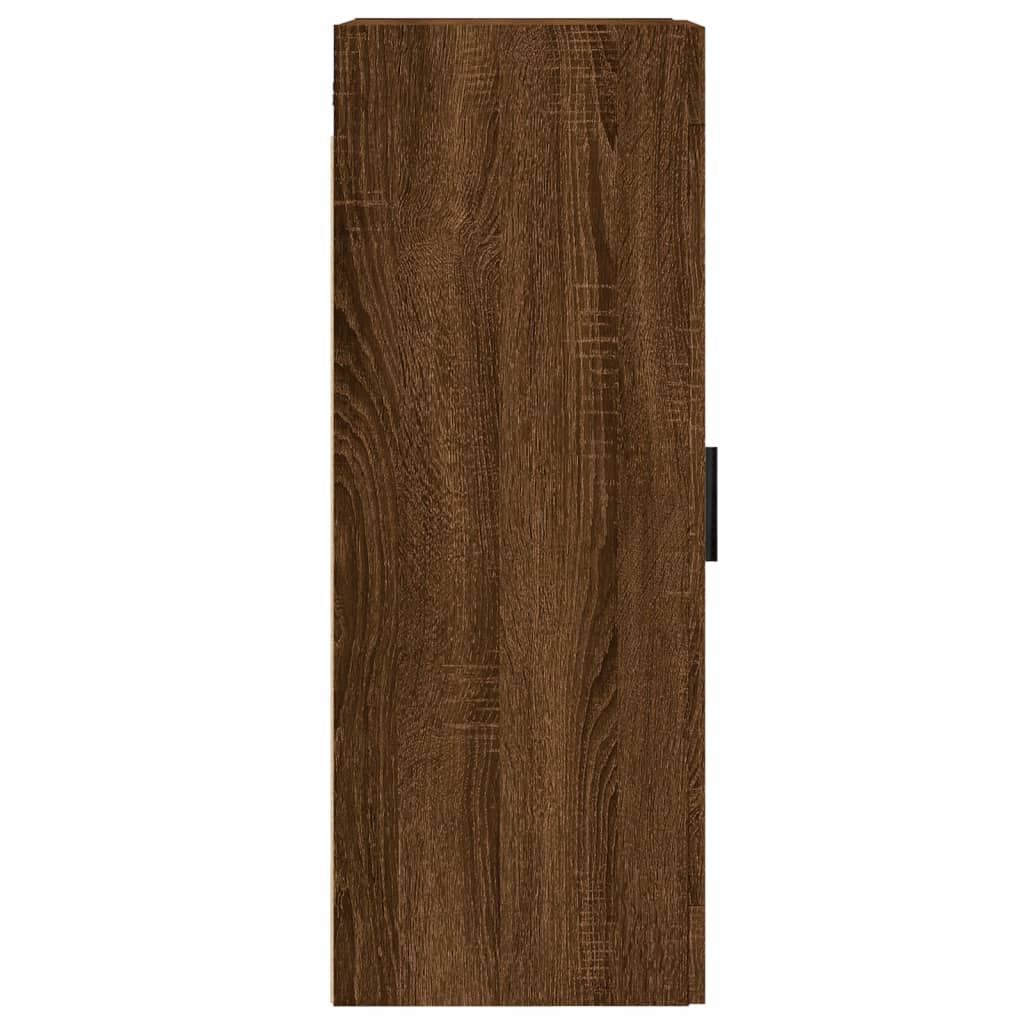 Dulap de perete, maro stejar, 34,5x34x90 cm, lemn prelucrat Lando - Lando