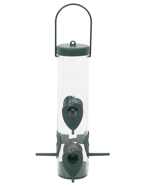 Încărcați imaginea în vizualizatorul Galerie, Hrănitoare pentru păsări, 3 buc., verde închis, 17x17x32 cm Lando - Lando
