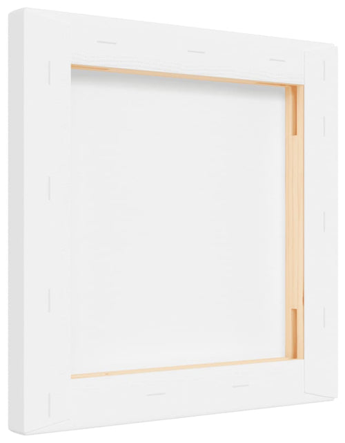 Загрузите изображение в средство просмотра галереи, Pânze întinse, 12 buc., alb, țesătură și lemn masiv pin Lando - Lando
