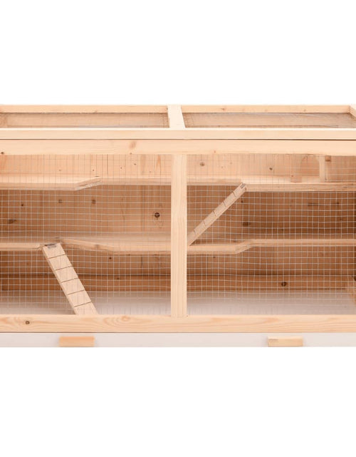 Загрузите изображение в средство просмотра галереи, Cușcă pentru hamsteri, 89,5x45x45 cm, lemn masiv de brad Lando - Lando
