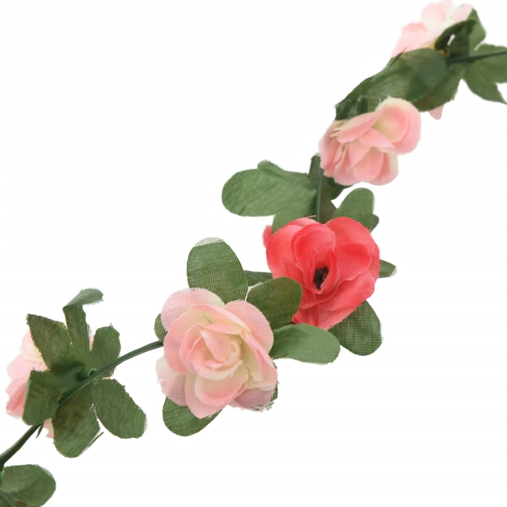 Ghirlande de flori artificiale, 6 buc. roze de primăvară 250 cm - Lando