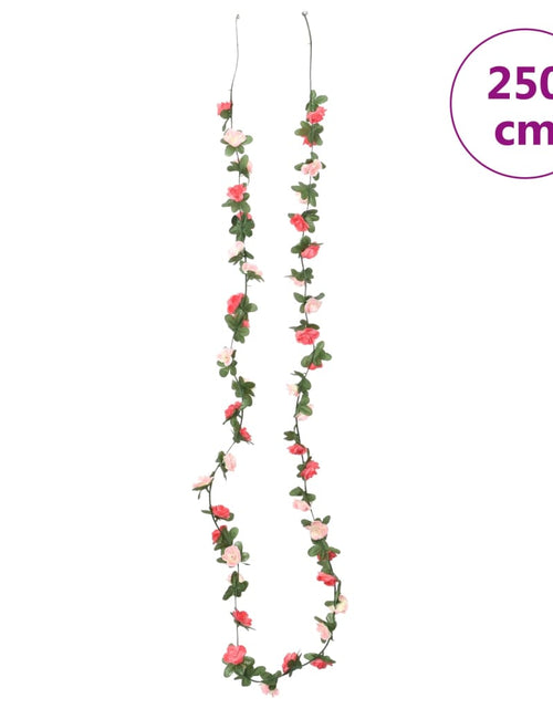 Загрузите изображение в средство просмотра галереи, Ghirlande de flori artificiale, 6 buc. roze de primăvară 250 cm - Lando
