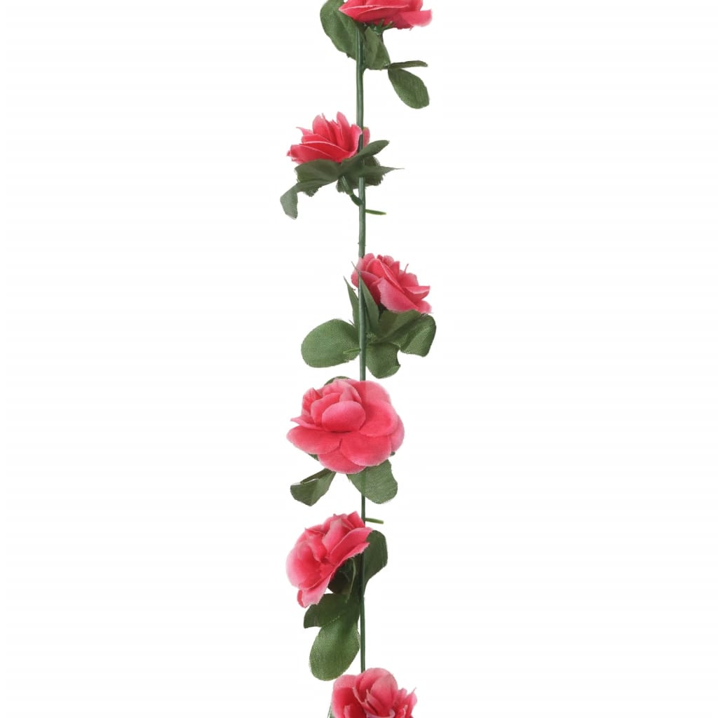 Ghirlande de flori artificiale, 6 buc. roze de primăvară 250 cm - Lando