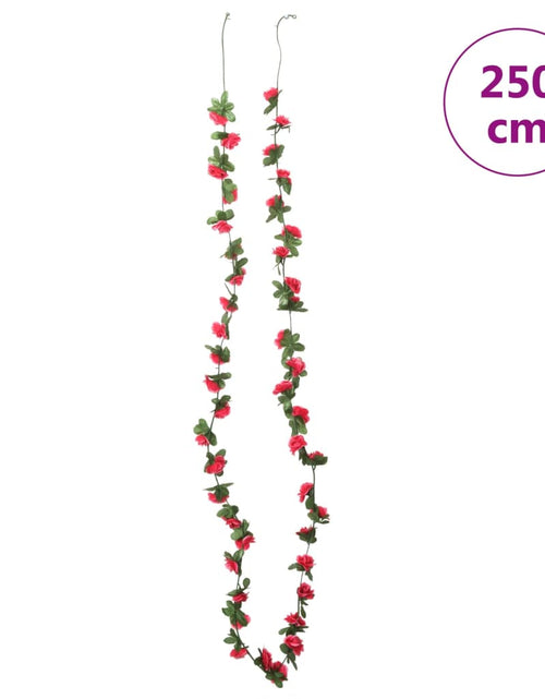 Загрузите изображение в средство просмотра галереи, Ghirlande de flori artificiale, 6 buc. roze de primăvară 250 cm - Lando
