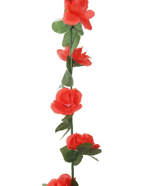 Încărcați imaginea în vizualizatorul Galerie, Ghirlande de flori artificiale, 6 buc. roșu de primăvară 250 cm - Lando
