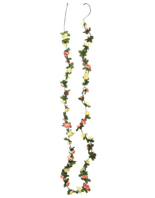 Încărcați imaginea în vizualizatorul Galerie, Ghirlande de flori artificiale 6 buc. roșu apus de soare 250 cm - Lando
