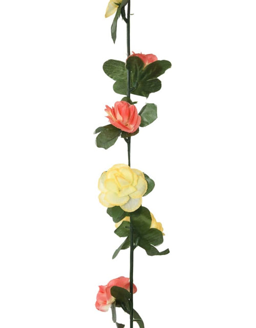 Загрузите изображение в средство просмотра галереи, Ghirlande de flori artificiale 6 buc. roșu apus de soare 250 cm - Lando
